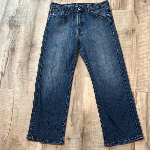 Lucky Brand boot cut jeans size 34 short inseam - Picture 1 of 11